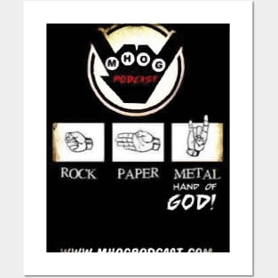 Paper, Rock and Metal Posters and Art